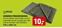 jem & fix GRØNN PRESENNING tilbud