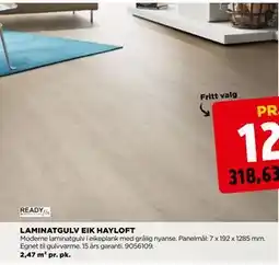 jem & fix LAMINATGULV EIK HAYLOFT tilbud