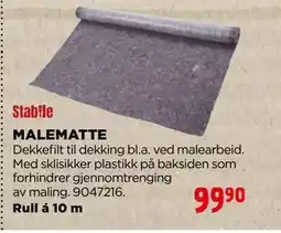 jem & fix MALEMATTE tilbud