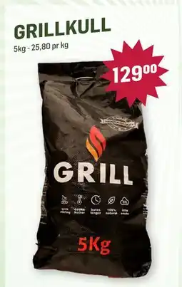 Holdbart GRILLKULL tilbud