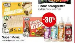 Spar Super Mønsj tilbud