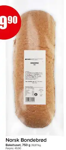 Spar Norsk Bondebrød tilbud