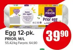 Spar Egg 12-pk tilbud