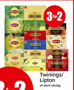 Spar Twinings/Lipton tilbud