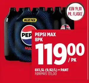 PEPSI MAX 8PK
