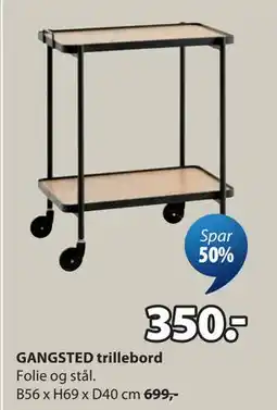 JYSK GANGSTED trillebord tilbud