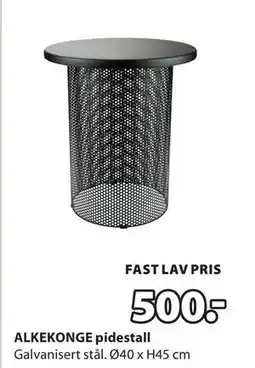 JYSK ALKEKONGE pidestall tilbud