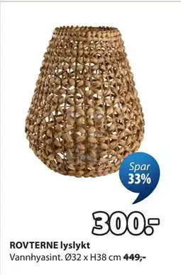JYSK ROVTERNE lyslykt tilbud