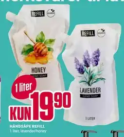 Europris HÅNDSÅPE REFILL tilbud