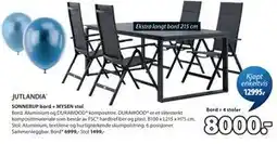 JYSK SONNERUP bord + MYSEN stol tilbud