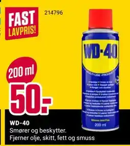 Europris WD-40 tilbud