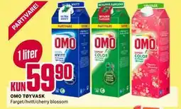 Europris OMO TØYVASK tilbud