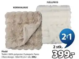 JYSK Pledd tilbud