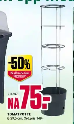 Europris TOMATPOTTE tilbud