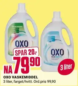 Europris OXO VASKEMIDDEL tilbud