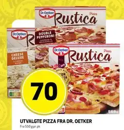 Bunnpris UTVALGTE PIZZA FRA DR. OETKER tilbud