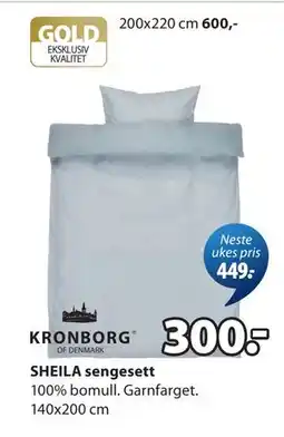 JYSK SHEILA sengesett tilbud