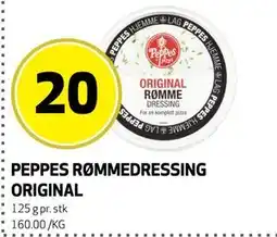 Bunnpris PEPPES RØMMEDRESSING ORIGINAL tilbud
