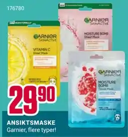 Europris ANSIKTSMASKE tilbud