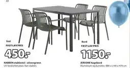 JYSK NABBEN stablestol - olivengrønn tilbud