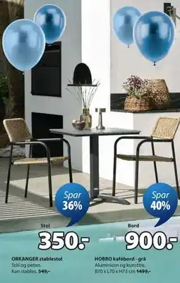 JYSK ORKANGER stablestol tilbud