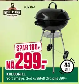 Europris KULEGRILL tilbud