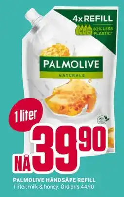 Europris PALMOLIVE HÅNDSÅPE REFILL tilbud