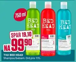Europris TIGI BED HEAD tilbud