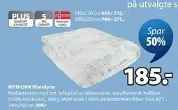 JYSK BITIHORN fiberdyne tilbud