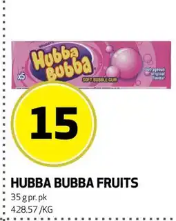Bunnpris HUBBA BUBBA FRUITS tilbud