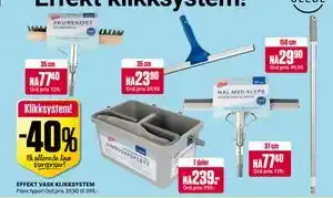 Europris EFFEKT VASK KLIKKSYSTEM tilbud