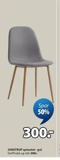 JYSK JONSTRUP spisestol - grå tilbud