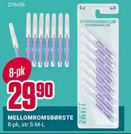 Europris MELLOMROMSBØRSTE tilbud