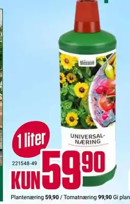 Europris Plantenæring tilbud