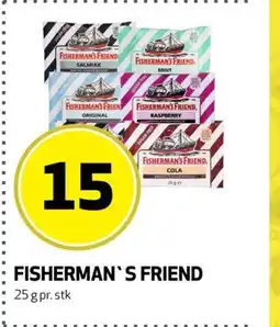 Bunnpris FISHERMAN`S FRIEND tilbud