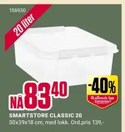 Europris SMARTSTORE CLASSIC 20 tilbud