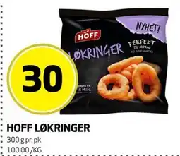Bunnpris HOFF LØKRINGER tilbud