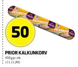 Bunnpris PRIOR KALKUNKORV tilbud