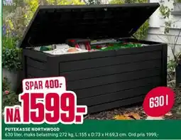 Europris PUTEKASSE NORTHWOOD tilbud