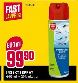 Europris INSEKTSSPRAY tilbud