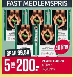 Europris PLANTEJORD, Medlemspris tilbud