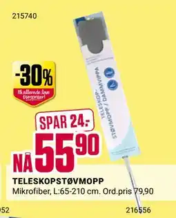 Europris TELESKOPSTØVMOPP tilbud
