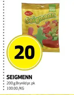 Bunnpris SEIGMENN tilbud