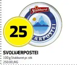 Bunnpris Svolværpostei tilbud