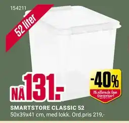Europris SMARTSTORE CLASSIC 52 tilbud