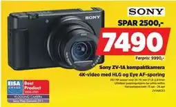 POWER Sony ZV-1A kompaktkamera tilbud