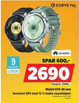 POWER Watch GT6 46 mm tilbud