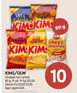 Coop Mega KIMS/OLW tilbud