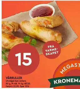 Coop Mega VÅRRULLER tilbud