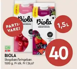 Coop Mega BIOLA tilbud